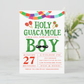 Jongen Baby shower Fiesta Kaart (Staand voorkant)