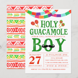 Jongen Baby shower Fiesta Kaart