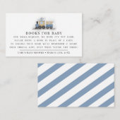 Jongen Baby shower gunsten| Het is een jongen | Tr Informatiekaartje (Voorkant / Achterkant)