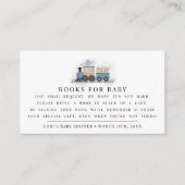 Jongen Baby shower gunsten| Het is een jongen | Tr Informatiekaartje (Voorkant)