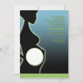 Jongen baby shower nodigen uit kaart (Voorkant)