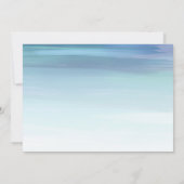 Jongen Baby shower per post Kaart (Achterkant)