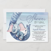 Jongen Baby shower per post Kaart (Voorkant)