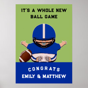 Jongen Baby shower Poster