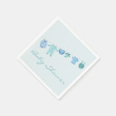 Jongen Baby shower Servet (Hoek)