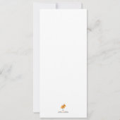 Jongen Baby shower Uitnodiging - Trendy (Achterkant)