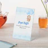 Jongen! Baby shower voetstuk Reclamebord Met Voetstuk (Insitu)