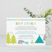 Jongen baby sprinkhaan | Noordse beren sterren Kaart (Staand voorkant)