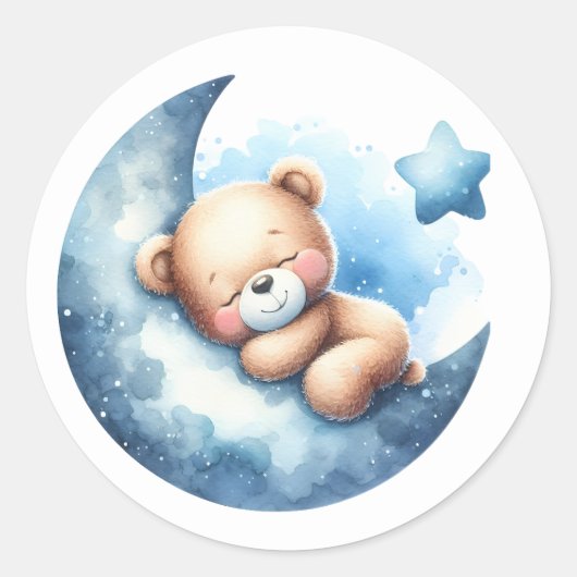 Jongen Baby Stickers (Voorkant)