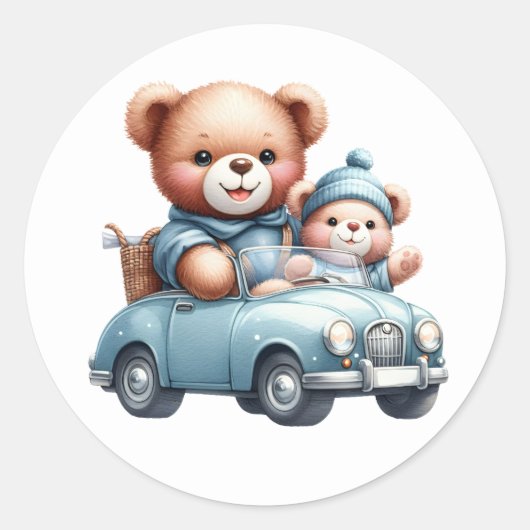 Jongen Baby Stickers (Voorkant)