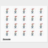 Jongen bakken koekjes Sticker (Vel)