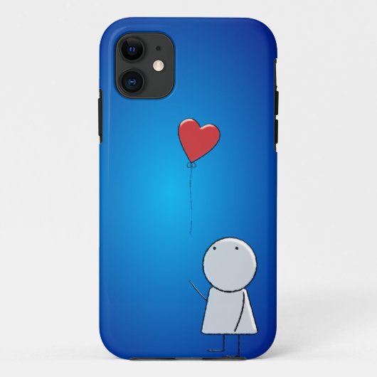 Jongen & ballon Case-Mate iPhone case (Achterkant)