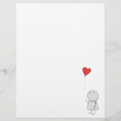 Jongen & ballon Letterhead (Voorkant)