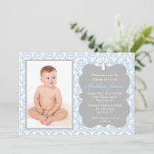 Jongen Baptisme-uitvindingen Kaart (Staand voorkant)