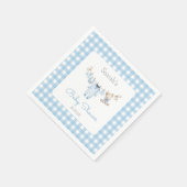 Jongen Beer Baby Shower Servet (Hoek)