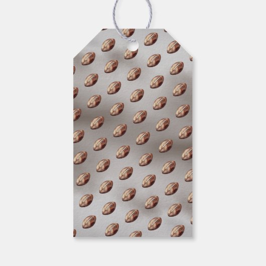 Jongen Beer Kaum Wacht American Football Baby Show Cadeaulabel (Achterkant)