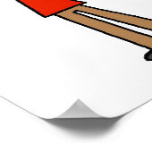 Jongen beschermen onze T-shirts op aarde en cadeau Poster (Hoek)