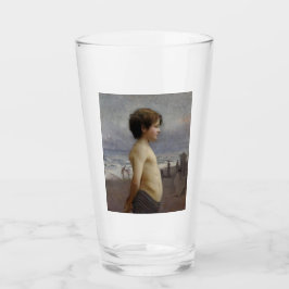 Jongen bij de Beach (door Jules Bastien-Lepage) Glas