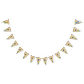 Jongen Birthday - Dinosaur Stomp Party Flags 2 Vlaggetjes (Alle)