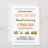 Jongen Birthday Party Kaart (Voorkant)