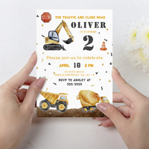 Jongen Birthday Party Kaart