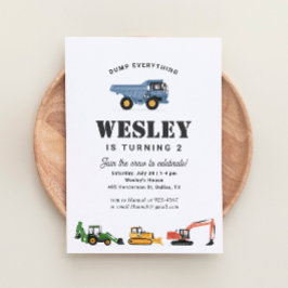 Jongen Birthday Party Kaart