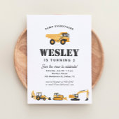 Jongen Birthday Party Kaart