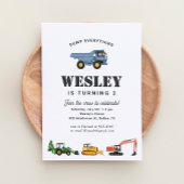 Jongen Birthday Party Kaart