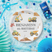 Jongen Birthday Party Papieren Bordje (Feest)