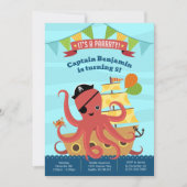 Jongen Birthday-uitnodigingen Kaart (Voorkant)