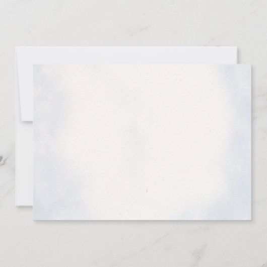 Jongen Blauw Teddy Beer Ballonnen Eerste Verjaarda Kaart (Achterkant)