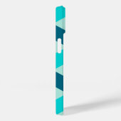 Jongen Blue Building Blocks naadloos patroon Case-Mate iPhone Case (Achterkant / Rechts)