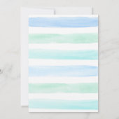 Jongen Blue Ice Cream Truck Sweet One Birthday Kaart (Achterkant)