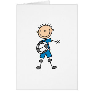 Jongen Blue Uniform Soccer