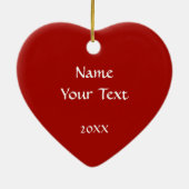 Jongen Boek Lover Kinder Heart Ornament 1 (Achterkant)