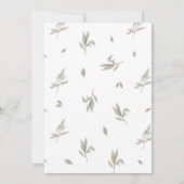 Jongen Bohemian Beer Baby shower Kaart (Achterkant)