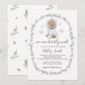 Jongen Bohemian Beer Baby shower Kaart (Voorkant / Achterkant)