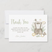 Jongen Boho Baby shower Dank je wel Kaart (Voorkant)