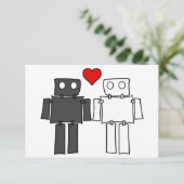 Jongen Bots in Liefde Bedankkaart (Staand voorkant)