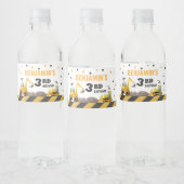 Jongen Bouwpartij Waterfles Etiketten (Flessen)
