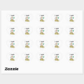 Jongen Bouwt Hart Sticker (Vel)