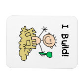 Jongen Bouwt Magneet (Horizontaal)