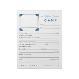 Jongen Camp Stationery Letter van Camp Notitieblok