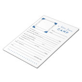 Jongen Camp Stationery Letter van Camp Notitieblok (Schuin)