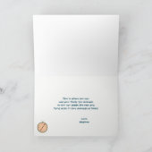 Jongen Camping Birthday Bedankt dat je een 7-kaart (Binnen)