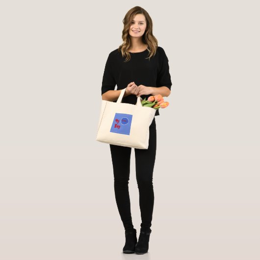 Jongen Canvas tas (Voorkant (model))