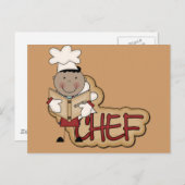 Jongen Chef - Afrikaanse Amerikaanse overhemden en Briefkaart (Voorkant / Achterkant)