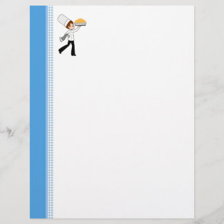 Jongen Chef Art Recipe Pages