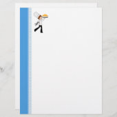 Jongen Chef Art Recipe Pages (Voorkant / Achterkant)