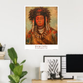 Jongen Chief Ojibbeway Poster (Thuiskantoor)